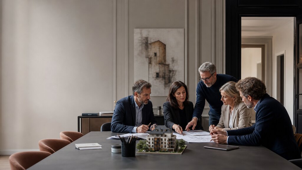Illustration éditoriale : Club deal immobilier : pour quels profils et avec quelle rentabilité réelle