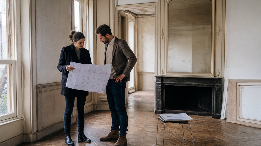 Illustration éditoriale : Permis de construire valorisation : jusqu'où il peut faire grimper le prix d'un terrain