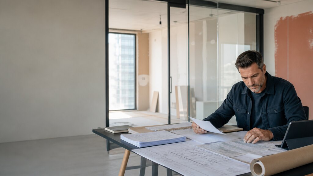 Illustration éditoriale : Prêt travaux opération immobilière : comment éviter le trou de trésorerie