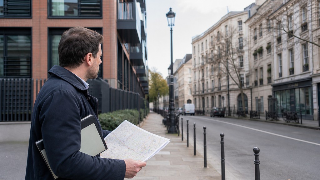 Illustration éditoriale : Sourcing off market marchand de biens : les canaux qui trouvent les vraies affaires